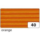 Bastelwellpappe - 50 x 70 cm, orange