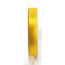 Doppelsatinband - 15 mm x 25 m, gelb