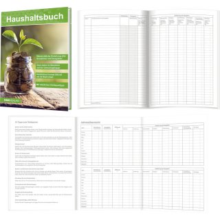 Haushaltsbuch, 36 Seiten, Maße (BxH): 170 x 240 mm