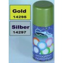 Glitterspray Weihnachten silber