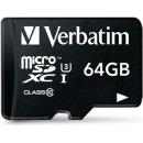 VERBATIM PRO U3 MICRO SDHC KARTE 64GB