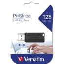 VERBATIM PINSTRIPE USB STICK 128GB 49071 10MB/s USB 2.0 schwarz