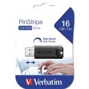 VERBATIM PINSTRIPE USB STICK 16GB