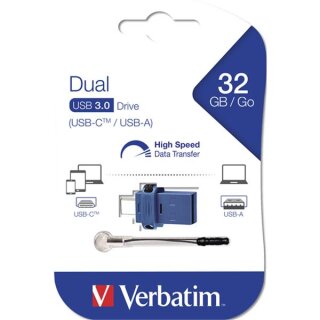 VERBATIM STORENGO DUAL USB STICK 32GB