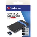 VERBATIM STORE N GO ENCLOSURE KIT 53106 USB 3.2 EXTERN...