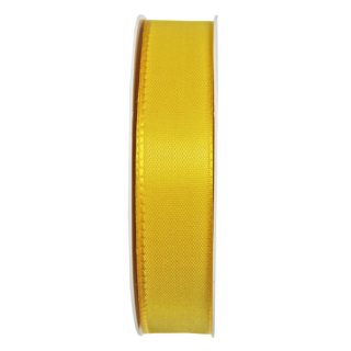 Basic Taftband - 25 mm x 50 m, gelb
