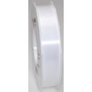 Ringelband Polyspleissband - 25 mm x 91m, weiß