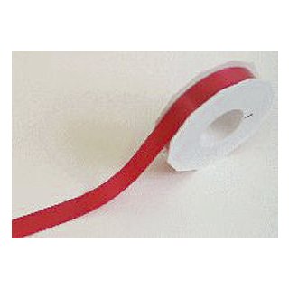 Ringelband Polyspleissband - 25 mm x 91m, rot
