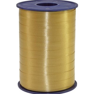 Ringelband - 10 mm x 250 m, gold