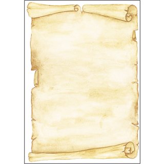 Motiv-Papier, Pergament, A4, 90 g/qm, 50 Blatt