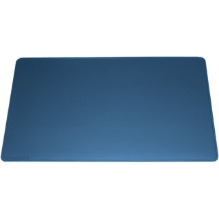 Schreibunterlage mit Dekorrille - PVC, 650 x 520 mm, 2 mm, dunkelblau