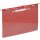 DURABLE Einh&auml;nge-Sichthefter, Kunststoff, DIN A4, 280 x 330 mm, rot
