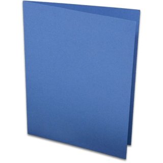 Elepa - rössler kuvert Farbige Doppelkarten DIN C6 - dunkelblau , A6, 220 g/qm