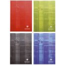 Notizbuch - A5, 96 Blatt, kariert, farbig sortiert