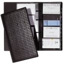 Durable Visitenkartenringbuch VISIFIX® CENTIUM, für 200 Karten, 90 x 57 mm, schwarz