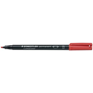 Feinschreiber Universalstift Lumocolor® permanent, B, rot