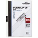 Klemm-Mappe DURACLIP® 30 PLUS, DIN A4, weiß