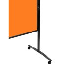 Moderatorentafel Filz 150x120cm orange