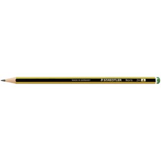 Noris® Bleistift 120, 2H, gelb- schwarz