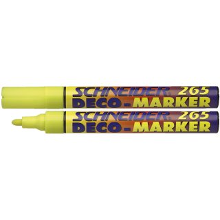 Windowmarker Deco-Marker Maxx 265, 2-3 mm, gelb