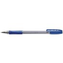 Kugelschreiber M, gummierte Griffzone, 0,4 mm, blau,...