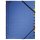 3912 Ordnungsmappe - 12 F&auml;cher, A4, Pendarec-Karton (RC), 430 g/qm, blau