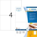 Herma 4454 Etiketten Premium A4, weiß 105x144 mm...
