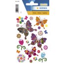 Sticker Magic Schmetterlingsvielfalt HERMA 3174 Glittery