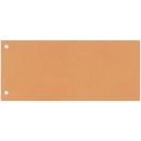 Trennstreifen - 190 g/qm Karton, orange, 100 St&uuml;ck