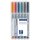Feinschreiber Lumocolor&reg; Universalstift non-perm., F, STAEDTLER Box mit 6 Farben