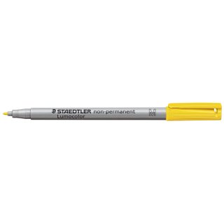 Feinschreiber Universalstift Lumocolor® non-permanent, M, gelb,