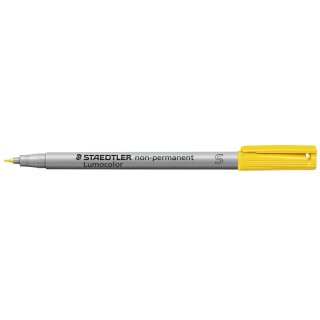 Feinschreiber Universalstift Lumocolor® non-permanent, S, gelb,