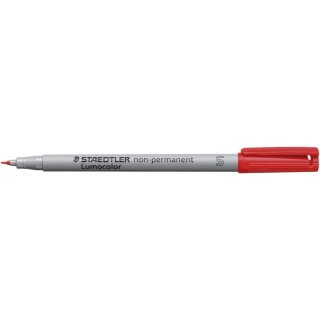 Feinschreiber Universalstift Lumocolor® non-permanent, S, rot