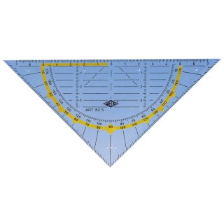 Geometrie-Dreieck ohne Griff, 160 mm