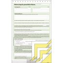 Mietvertrag für gewerbliche Räume - A4, 3 x 2 Blatt