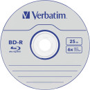 VERBATIM BD-R 25GB 6x (25) SP WORM
