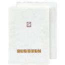 Briefblock Echt B&uuml;tten - A4, 40 Blatt, wei&szlig;