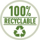 Briefablage Recycle A4 blau