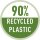Briefablage Recycle A4 blau