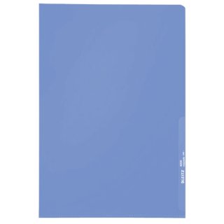 4000 Standard Sichthülle A4 PP-Folie, genarbt, blau, 0,13 mm
