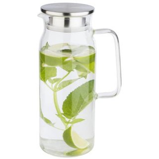 Glaskaraffe mit Griff, 1,5l