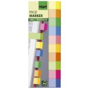 Haftmarker Multicolor - 50 x 15 mm, 10 Farben, 500 Streifen
