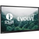 Display Touch Evolve 75" schwarz