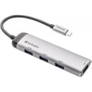 USB-Hub 3.1-C silber