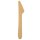 Messer Holz Pure 16,5cm 100ST braun