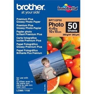 BP71GP50 BROTHER Premium Plus Fotopapier