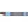 Kugelschreiber Slider Edge - Kappenmodell, XB, braun