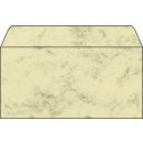 Umschlag, Marmor beige, DIN lang (110x220 mm), 90 g/qm,...