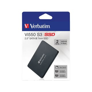 VERBATIM VI550 S3 2.5" SSD 2TB 49354 SATAIII 7MM INTERN