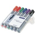 Flipchart-Marker Lumocolor® 356, nachfüllbar, 2 mm, STAEDTLER Box mit 6 Farben